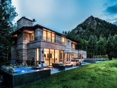 Aspen Luxury Mountain Vacation Rental  Home with A Pool Wow